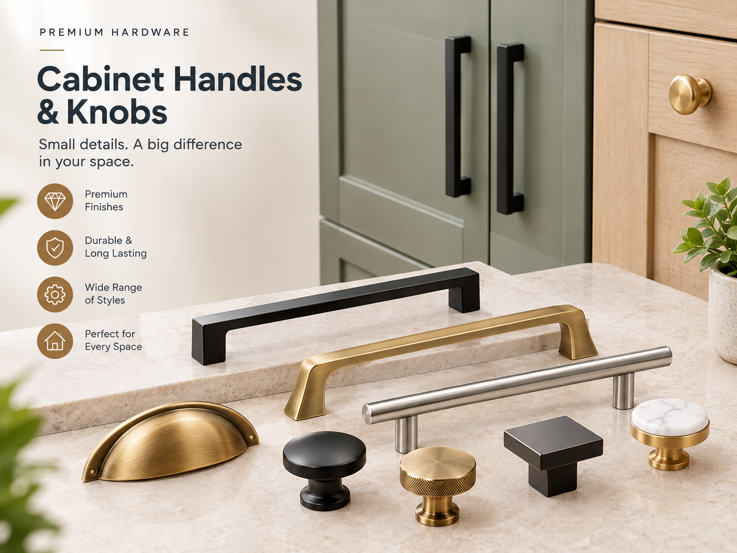 Cabinet Handles & Knobs