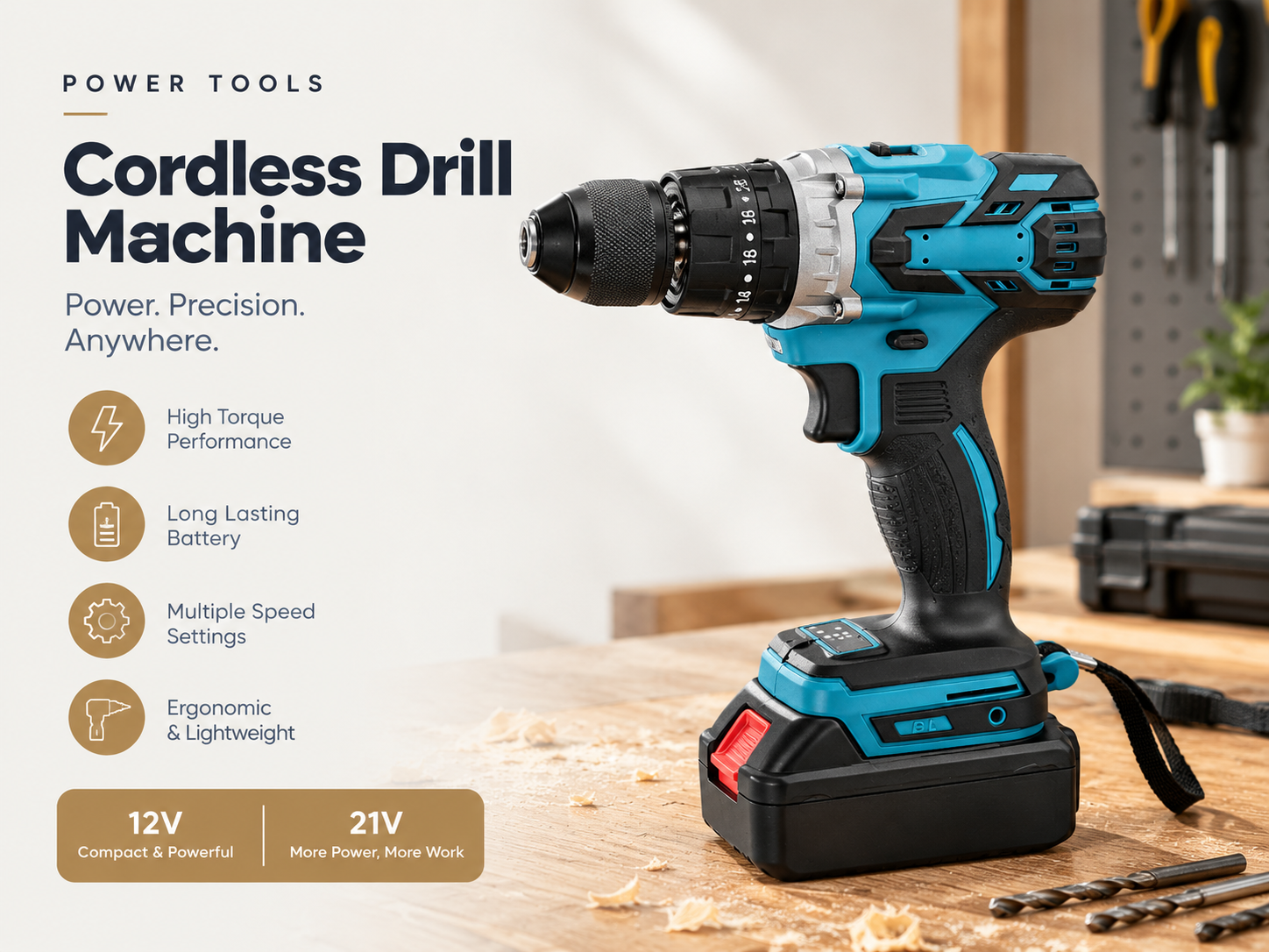 Cordless Drill Machine